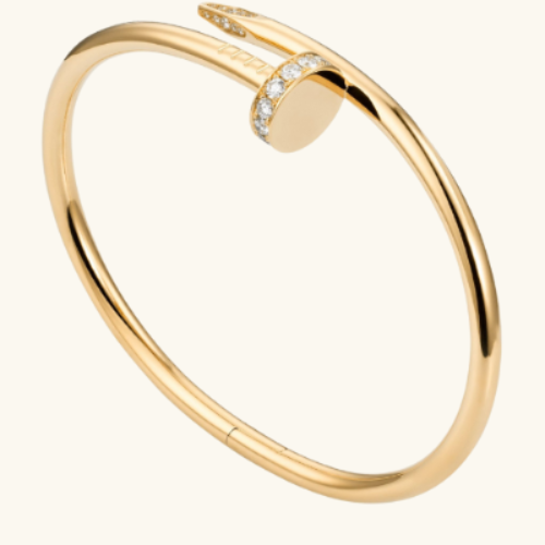 NAIL Elegant Bracelet with Zircon | Gold