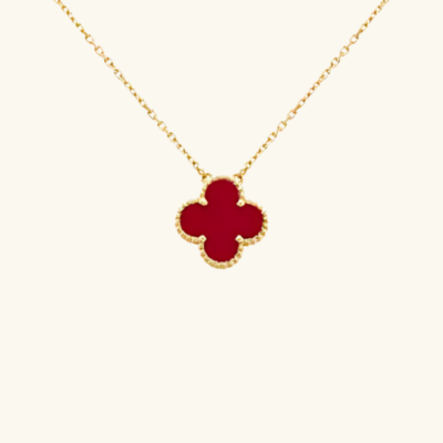 CLOVER | Red Necklace