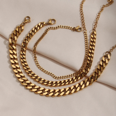 MIAMI Anklet | Gold