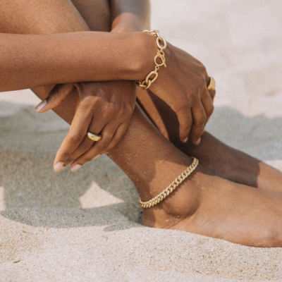 MIAMI Anklet | Gold