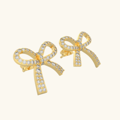 TIA Loop Earrings | Gold