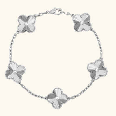 CLOVER Bracelet | White