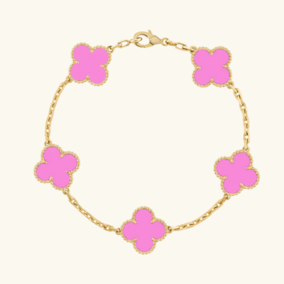 CLOVER Bracelet | White