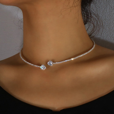 CRISTAL Necklace | Silver