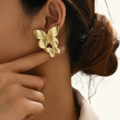 BUTTERFLY Earrings | Gold