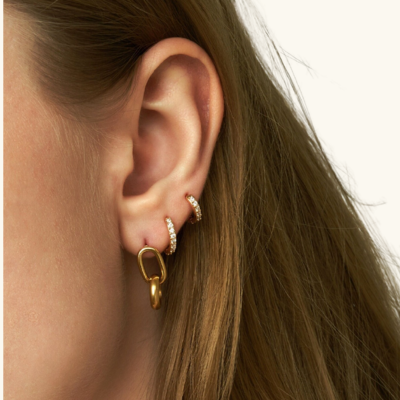 ALEXANDRIA Earrings | Gold