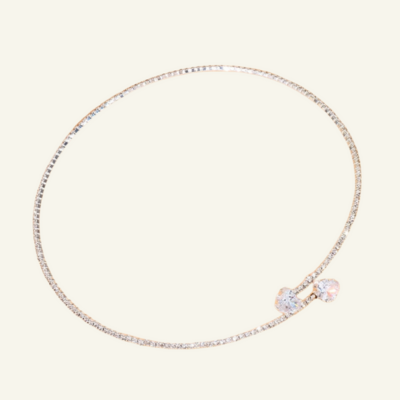 CRISTAL Necklace | Silver