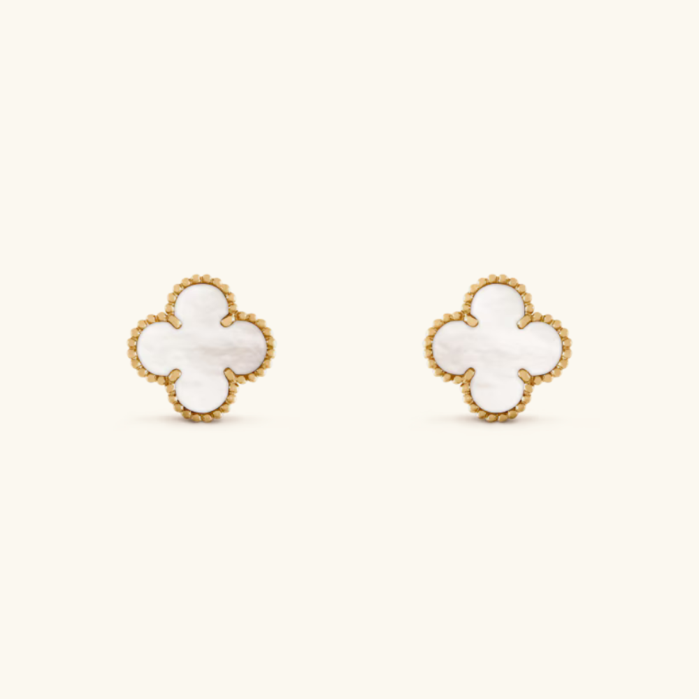 CLOVER | Red Earrings