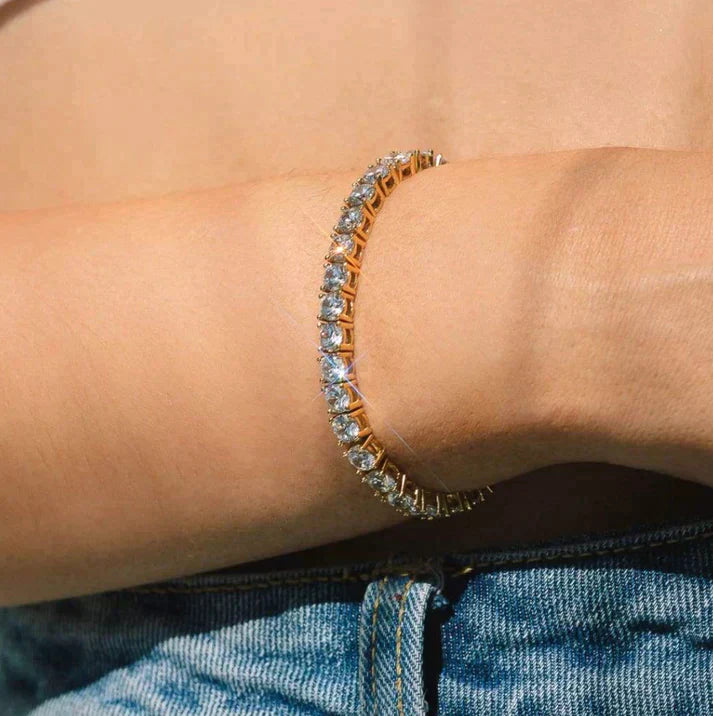 TENNIS Elegant Bracelet | Gold