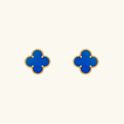 CLOVER | Blue Earrings