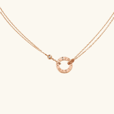 AVA Necklace | Rose Gold