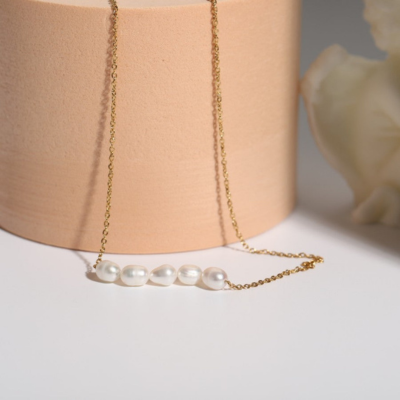 KONA Pearl Necklace | Gold