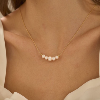 KONA Pearl Necklace | Gold