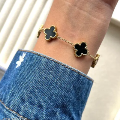 CLOVER Bracelet | Black