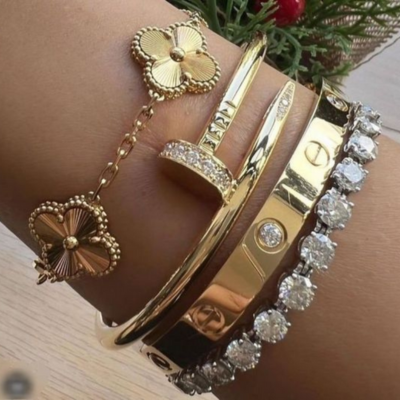 CLOVER Bracelet | Gold