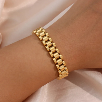 NIKKI Adjustable Bracelet | Gold/Silver