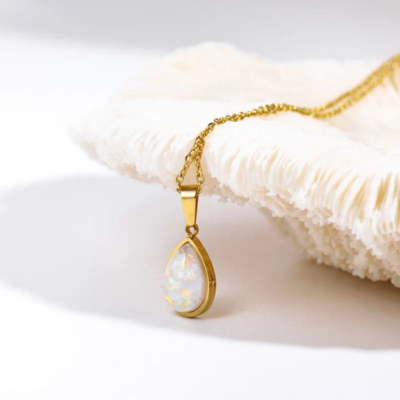 OCEAN Drops Necklace | Gold