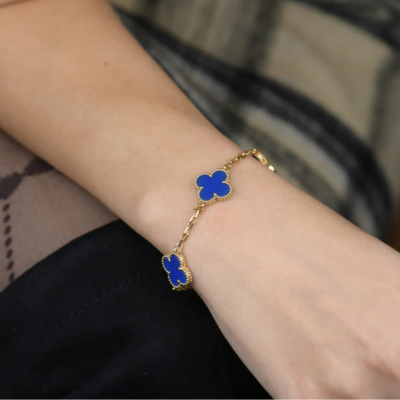 CLOVER Bracelet | Blue