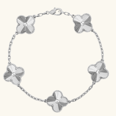 CLOVER Bracelet | Light blue