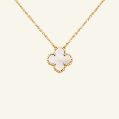 CLOVER | White Necklace