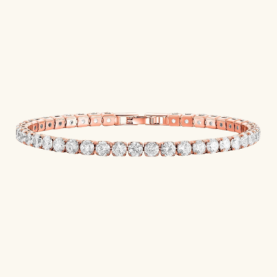 TENNIS Elegant Bracelet | Rose Gold