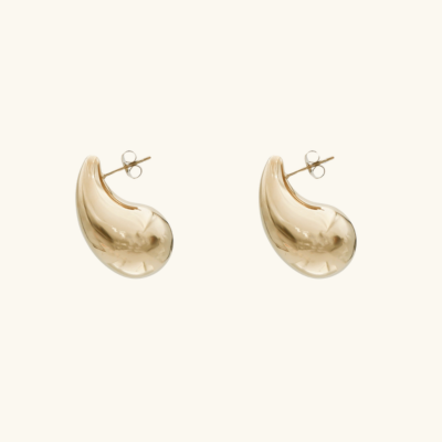 ELLA Waterdrop Earrings | Silver