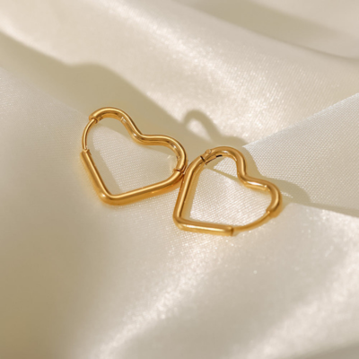 HEARTEN Earrings | Gold