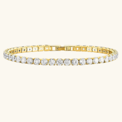 TENNIS Elegant Bracelet | Silver