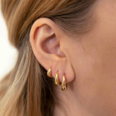 MARY Mini Earrings | Gold