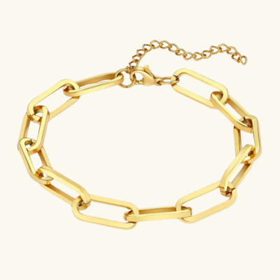 PAPERCLIP Bracelet | Gold