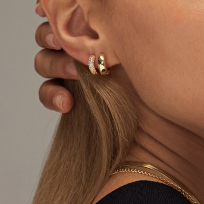 AMY Elegant Earrings | Gold