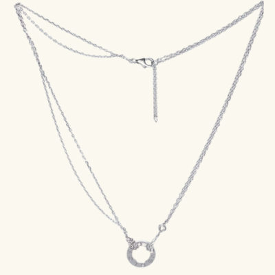 AVA Necklace | Silver