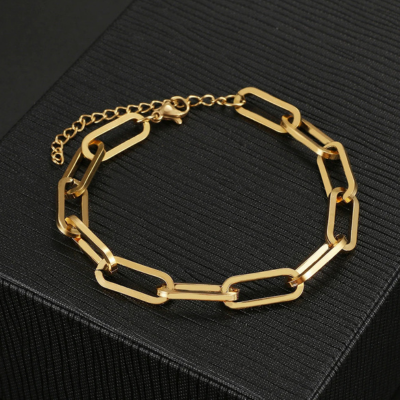 PAPERCLIP Bracelet | Gold