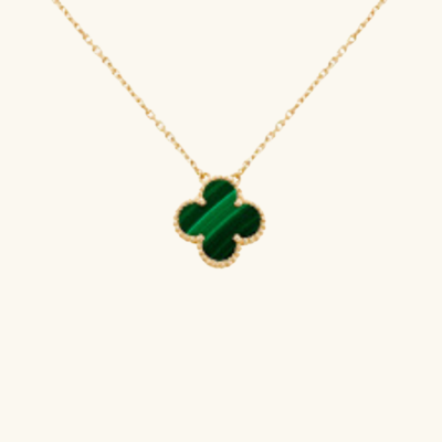 CLOVER | Green Necklace