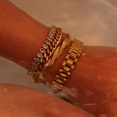 NIKKI Adjustable Bracelet | GOLD